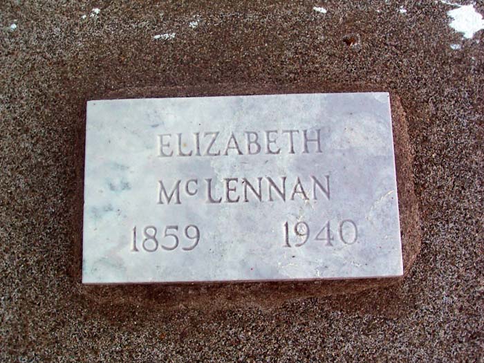 Photo of headstones/hdstone eliz dunn mcl ssi